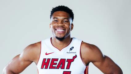 Heat Forward Giannis Antetokounmpo Explains his Experience Playing with Bam Adebayo