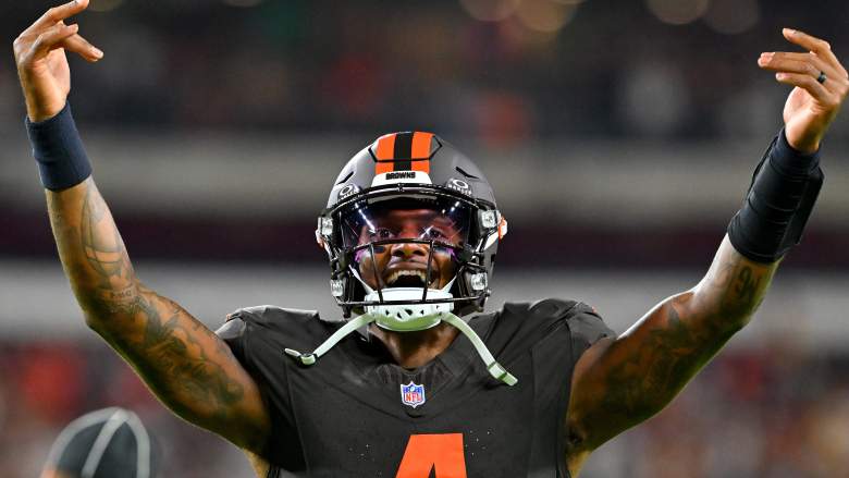Deshaun Watson #4 of the Cleveland Browns