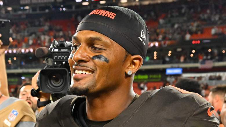 Cleveland Browns quarterback Deshaun Watson is in the final year of his contract.