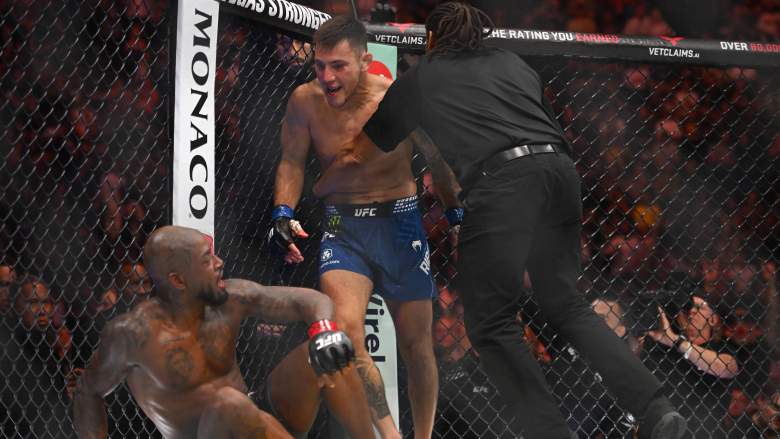 King Green UFC 332 Herb Dean