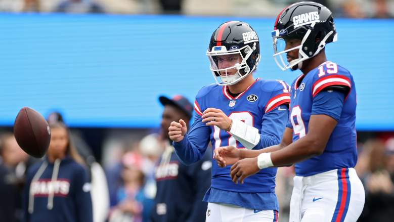 Giants J.J. McCarthy Matt Nagy