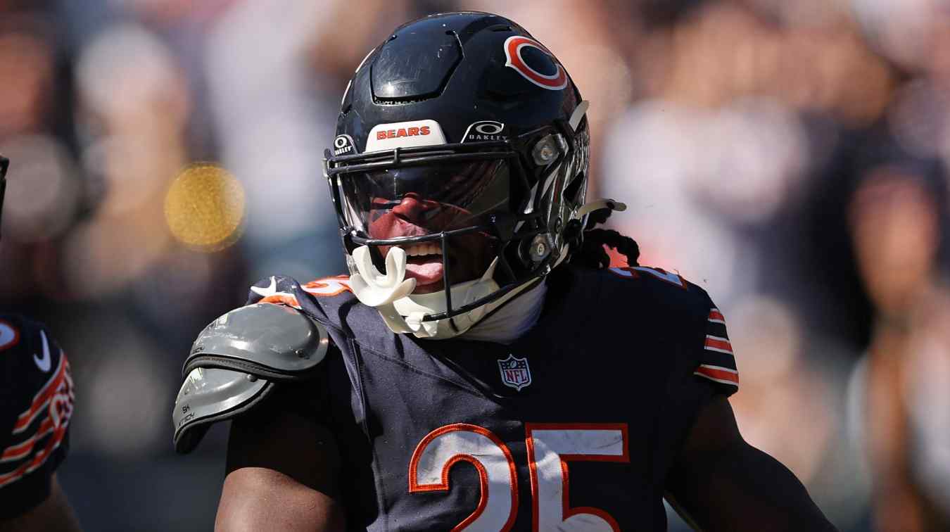 Bears' Kyle Monangai Unlikely to Return Ahead of Patriots Game