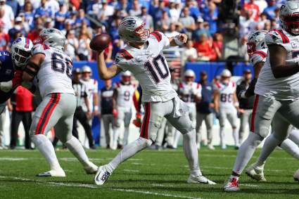 Watch Patriots QB Drake Maye Exit Buffalo to ‘MVP’ Chants Following Win