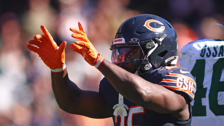 Bears RB Kyle Monangai