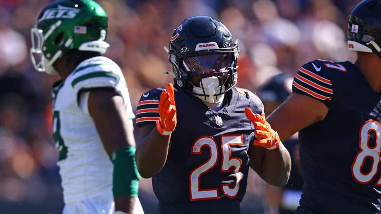 Bears RB Kyle Monangai