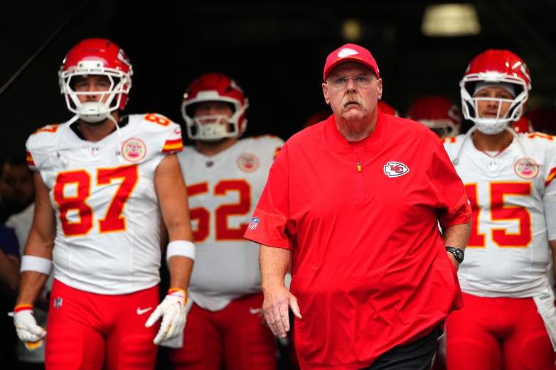 Travis Kelce, Andy Reid