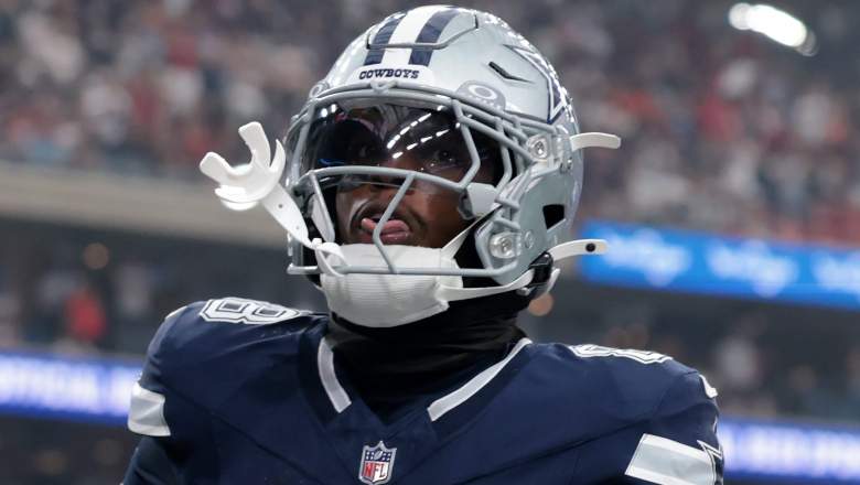 Ceedee Lamb #88 of the Dallas Cowboys got high praise from Joey Porter Jr.