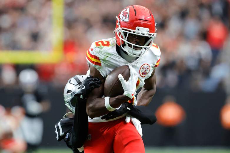 Tyquan Thornton wide receiver Kansas City Chiefs