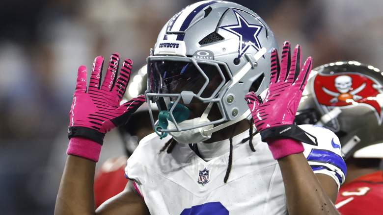 George Pickens #3 of the Dallas Cowboys
