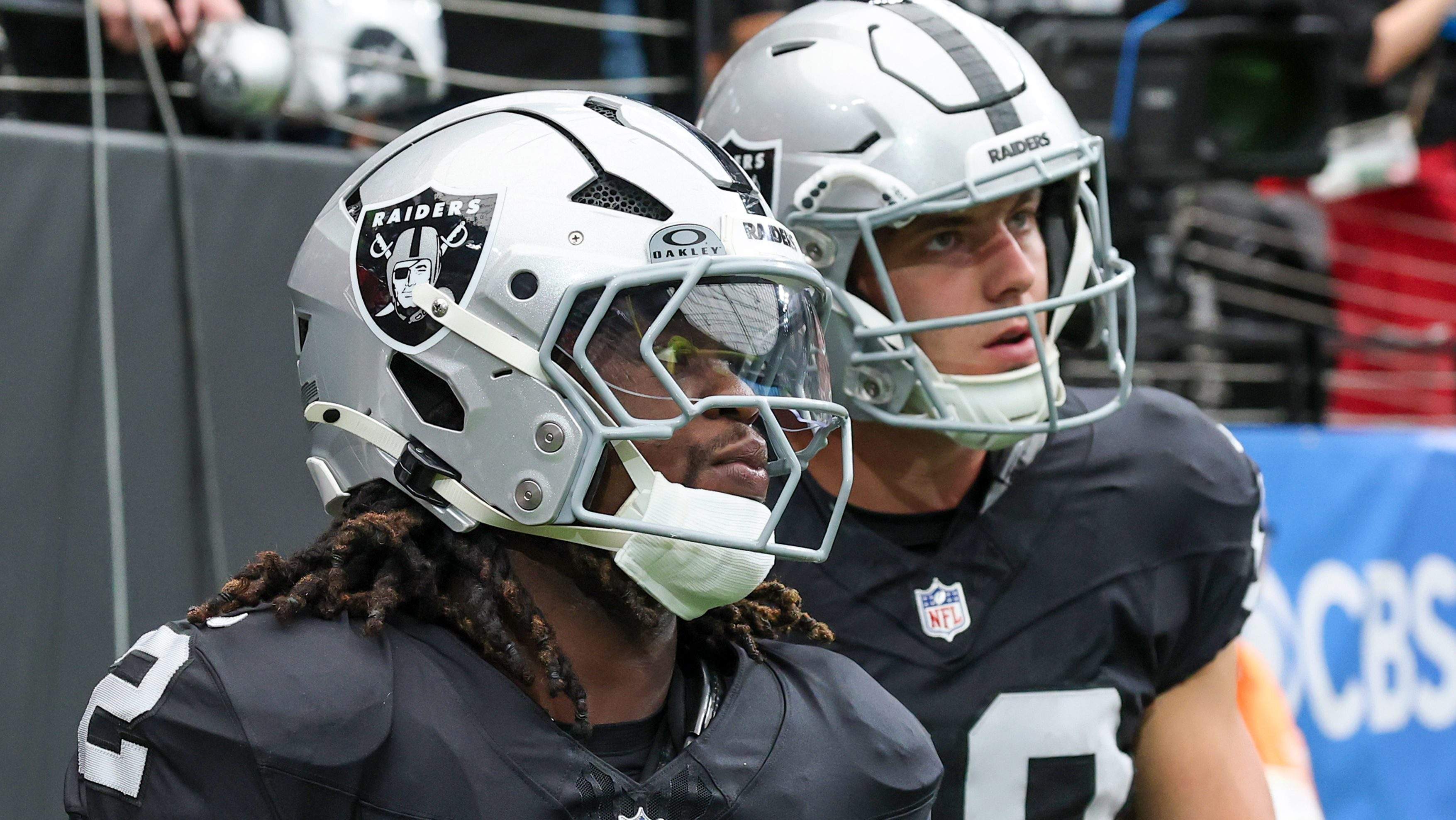 Ashton Jeanty Brock Bowers Las Vegas Raiders