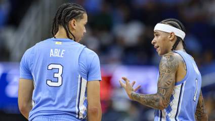 North Carolina Struggles During First Half vs. Charlotte