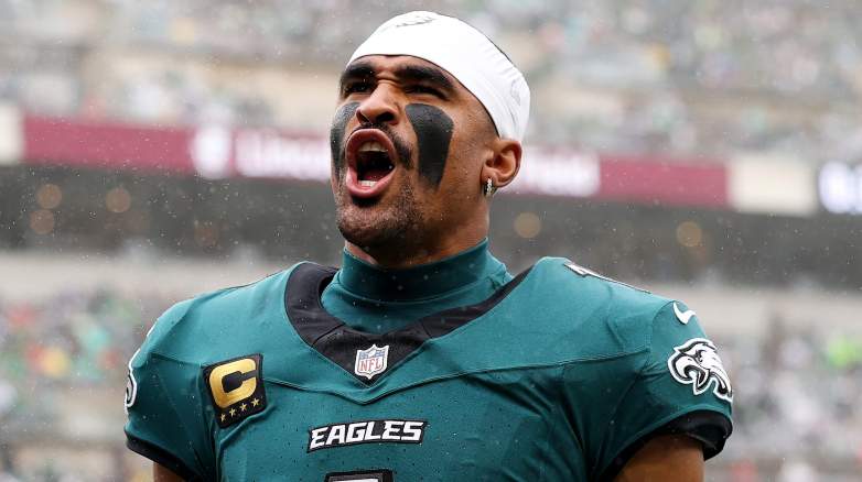 Jalen Hurts quarterback Philadelphia Eagles