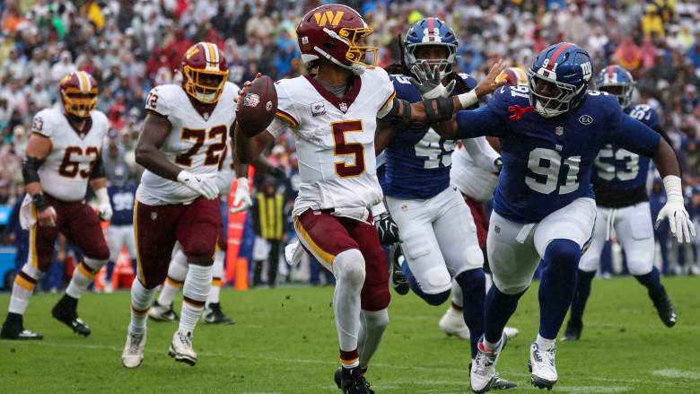 Darius Alexander, Giants at Commanders news