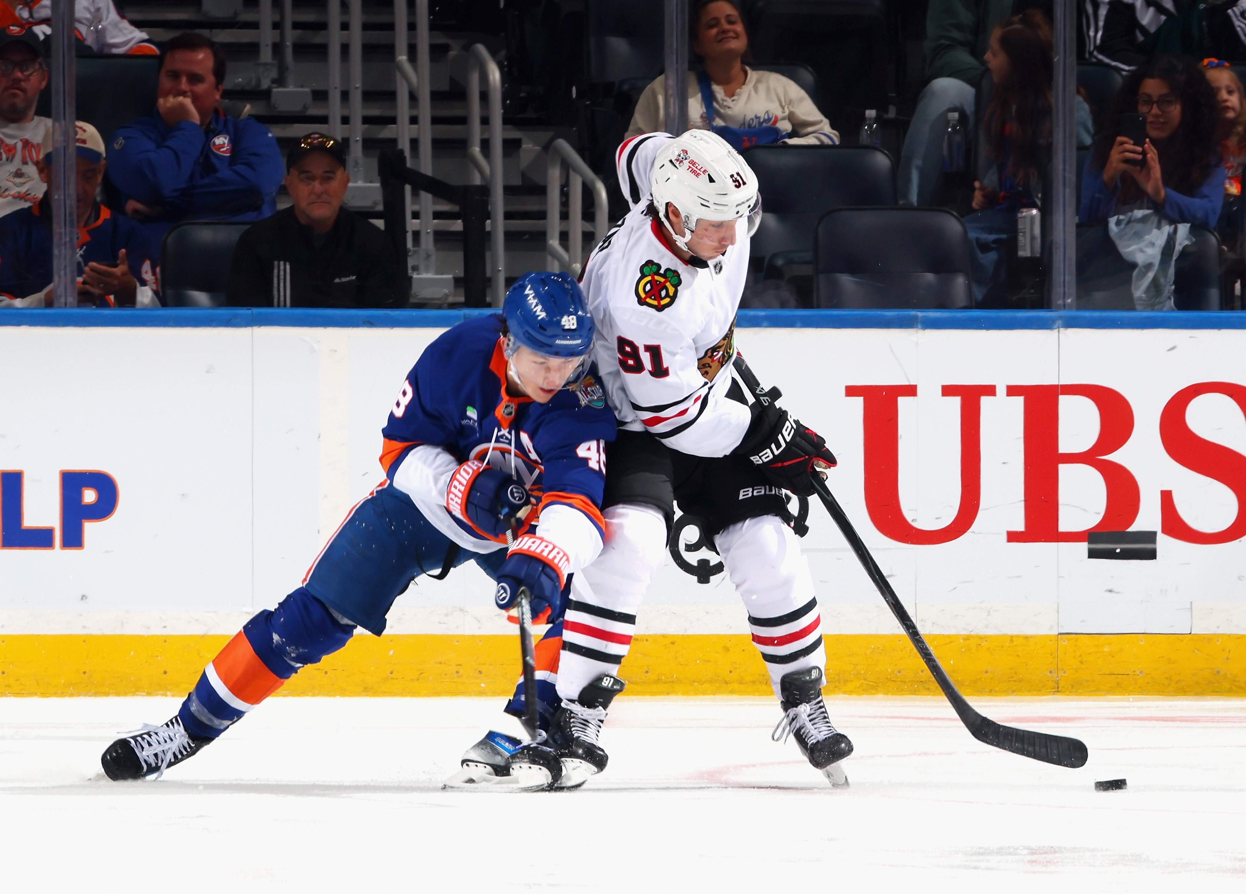 Hit New Form This Late Frank Nazar Hit Started Blackhawks-Islanders Brawl