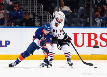 This Late Frank Nazar Hit Started Blackhawks-Islanders Brawl
