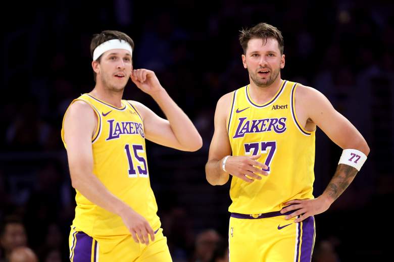 Austin Reaves, Luka Doncic, Lakers