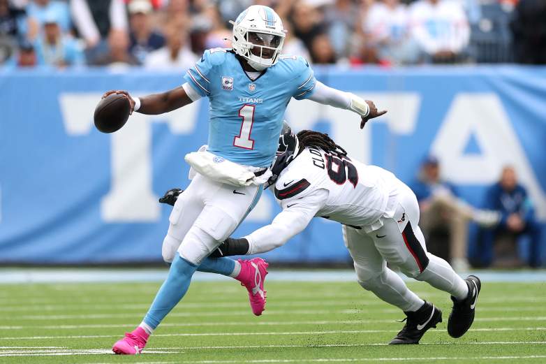 Tennessee Titans QB Cam Ward