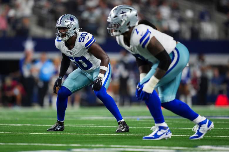Dallas Cowboys LB Shemar James and DE Rashan Gary