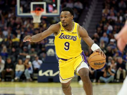NBA World Reacts To Bronny James’ Performance In Warriors-Lakers Game