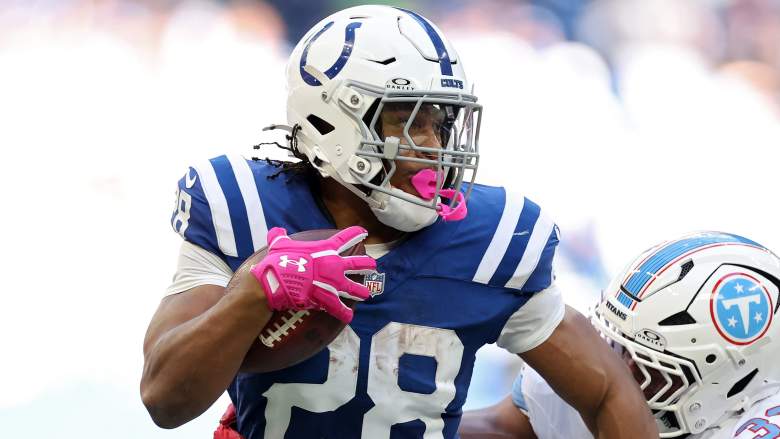 Jonathan Taylor running back Indianapolis Colts