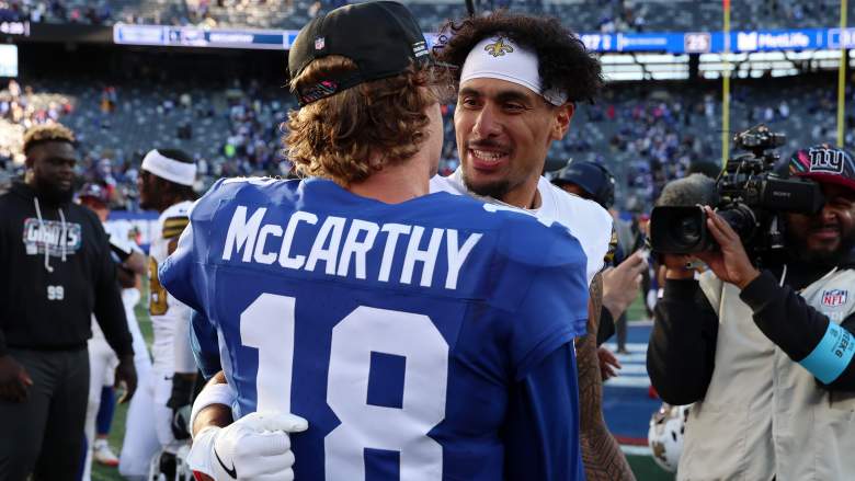 J.J. McCarthy Giants Jon Gruden