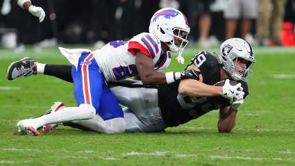Bill CB Sends Message to Raiders TE Brock Bowers Over Spitting Incident