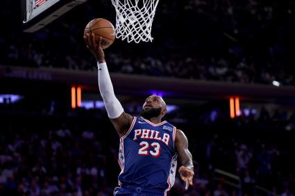 Why LeBron James Played Center in 76ers Debut