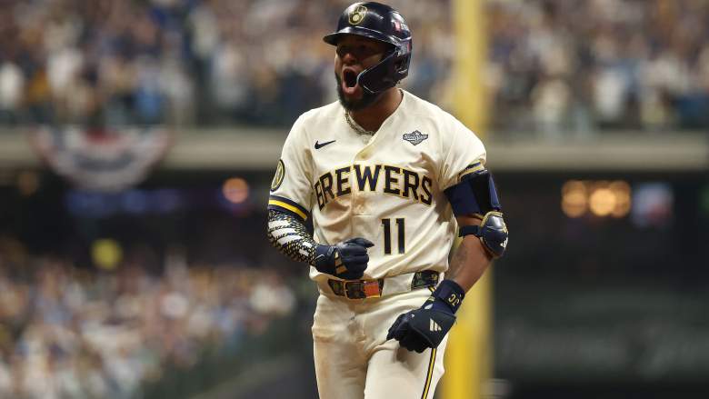 Jackson Chourio Brewers Braves