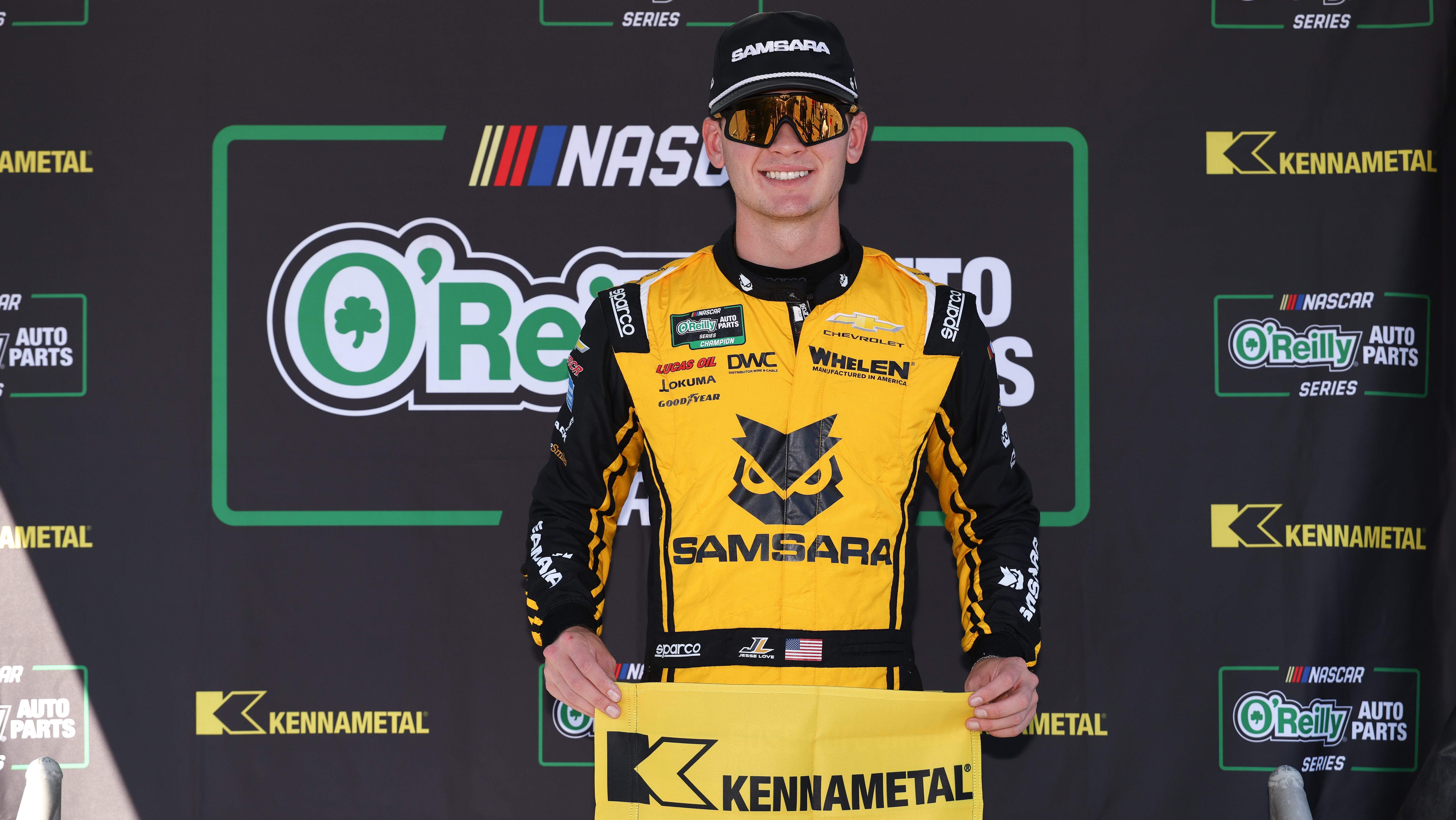NASCAR O’Reilly Series Talladega Qualifying Results: Jesse Love Wins Pole