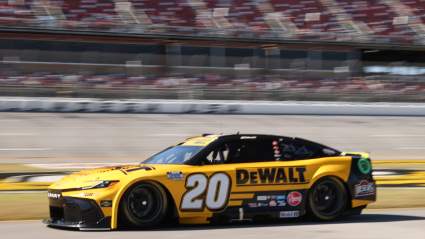 Christopher Bell Crashes Entering Pit Road at Talladega, Suffers Major Damage