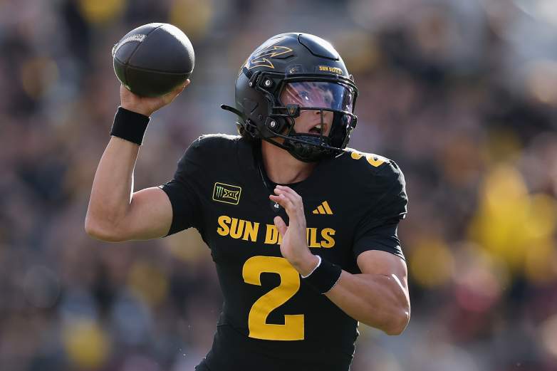 Arizona State QB Jake Fette