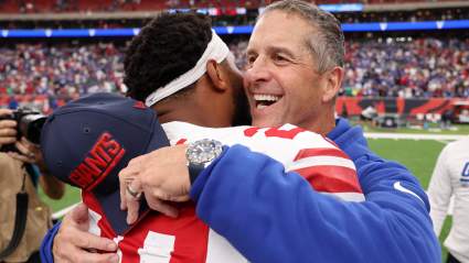 John Harbaugh Reacts After Giants Upset Texans in Week 7