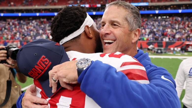 John Harbaugh, Giants news