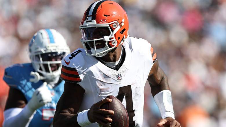 Deshaun Watson #4 of the Cleveland Browns