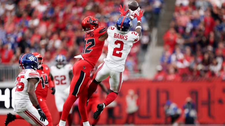 Deonte Banks, Giants vs. Nico Collins