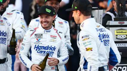 Kyle Larson Makes Stunning Admission After Wild Talladega Win
