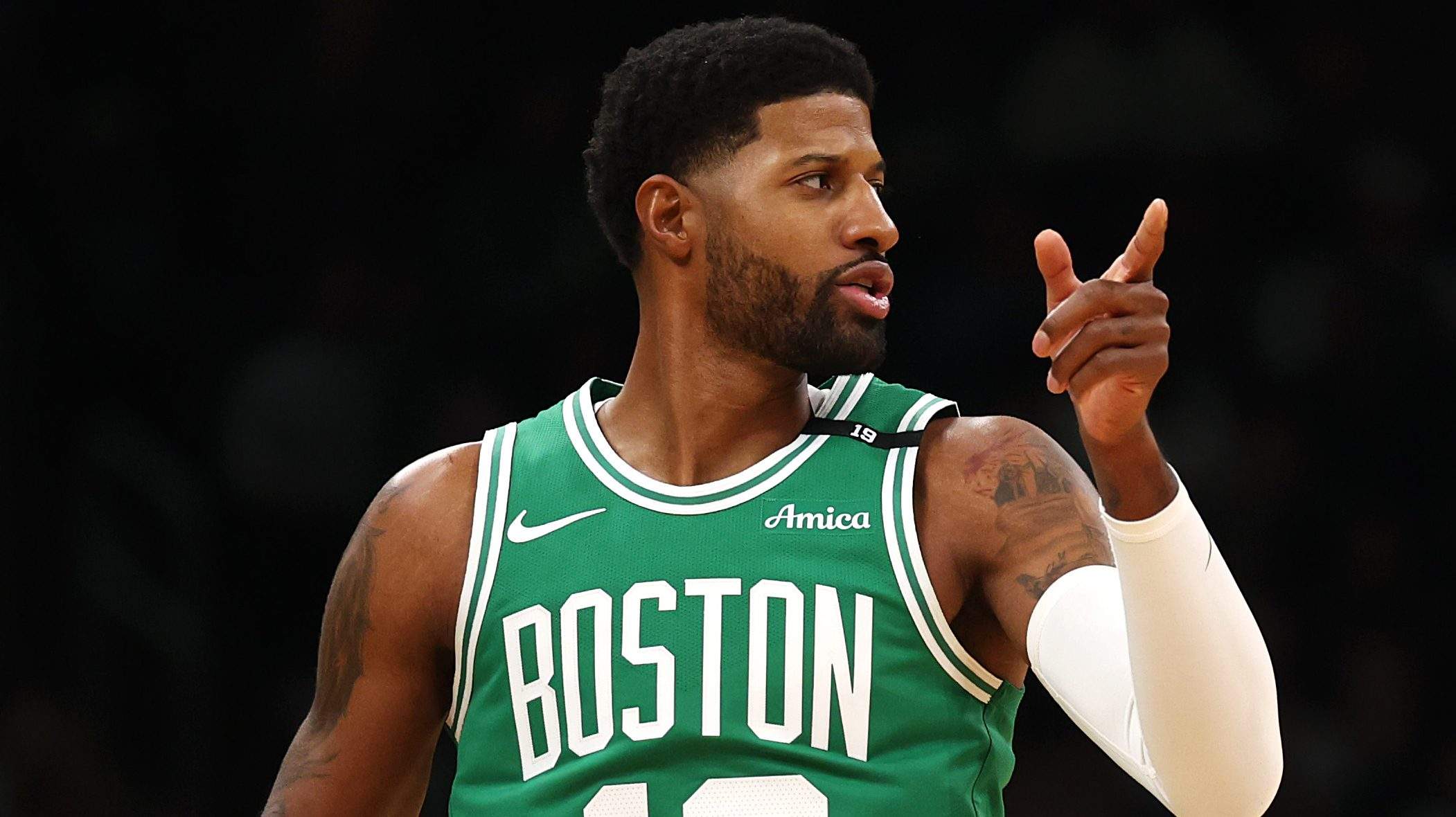 Celtics' Paul George Earns Glowing Praise From Sam Hauser, Jordan Walsh