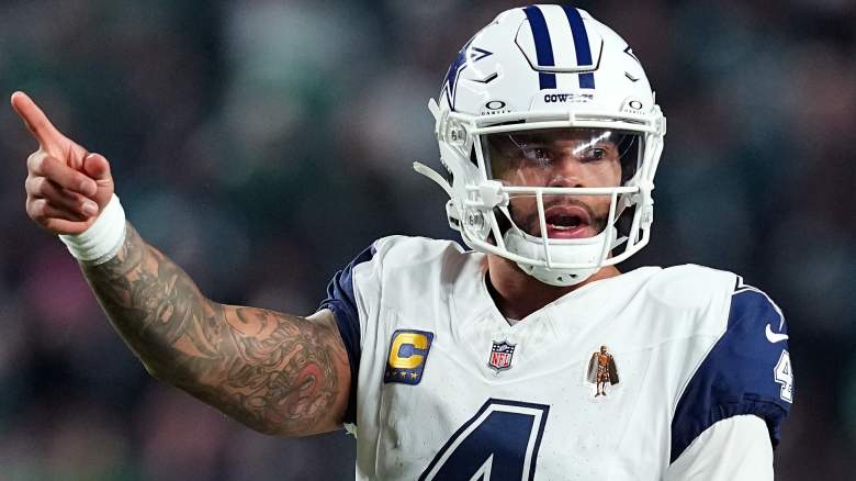 Dak Prescott #4 of the Dallas Cowboys