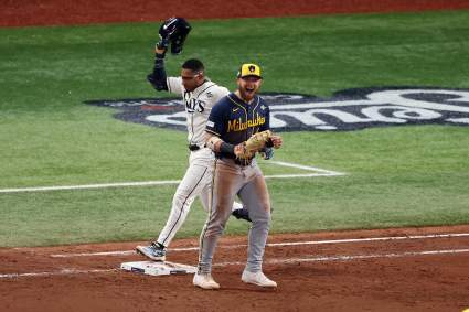 Brewers’ Jake Bauers Caught Last Out Of World Series But Might Soon Be Gone