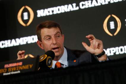 Dabo Swinney Breaks Silence on College Sports Legislation