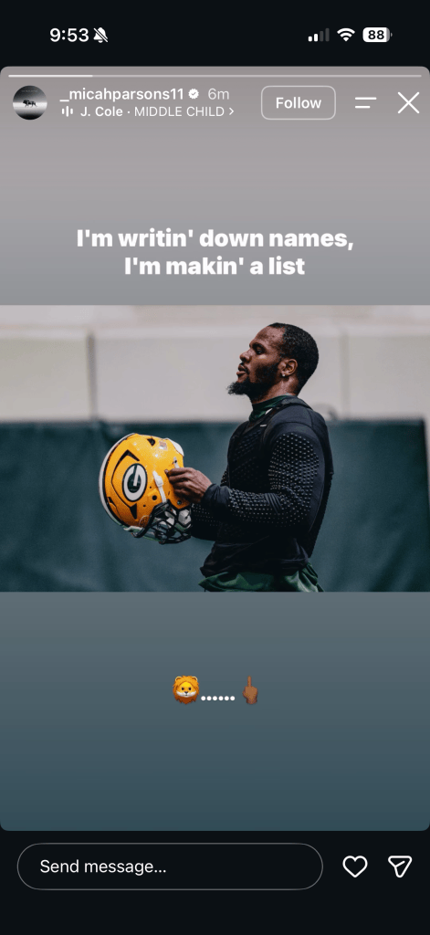 Micah Parsons Green Bay Packers