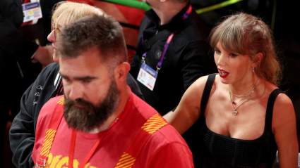 Taylor Swift Has NSFW Response to Jason Kelce’s Early Morning Request for Travis Kelce