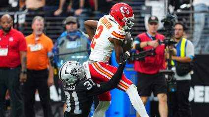Raiders Rookie Avoids Punishment on Hit Against Chiefs’ Tyquan Thornton
