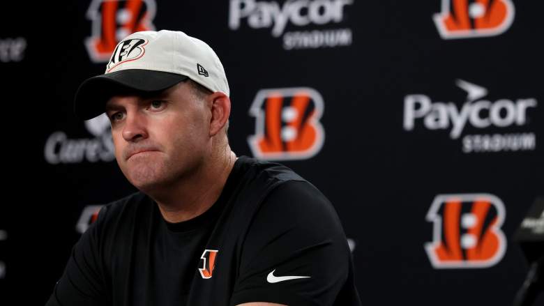 Cincinnati Bengals head coach Zac Taylor
