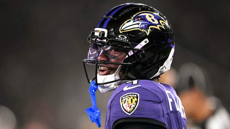 Baltimore Ravens wide receiver Zay Flowers