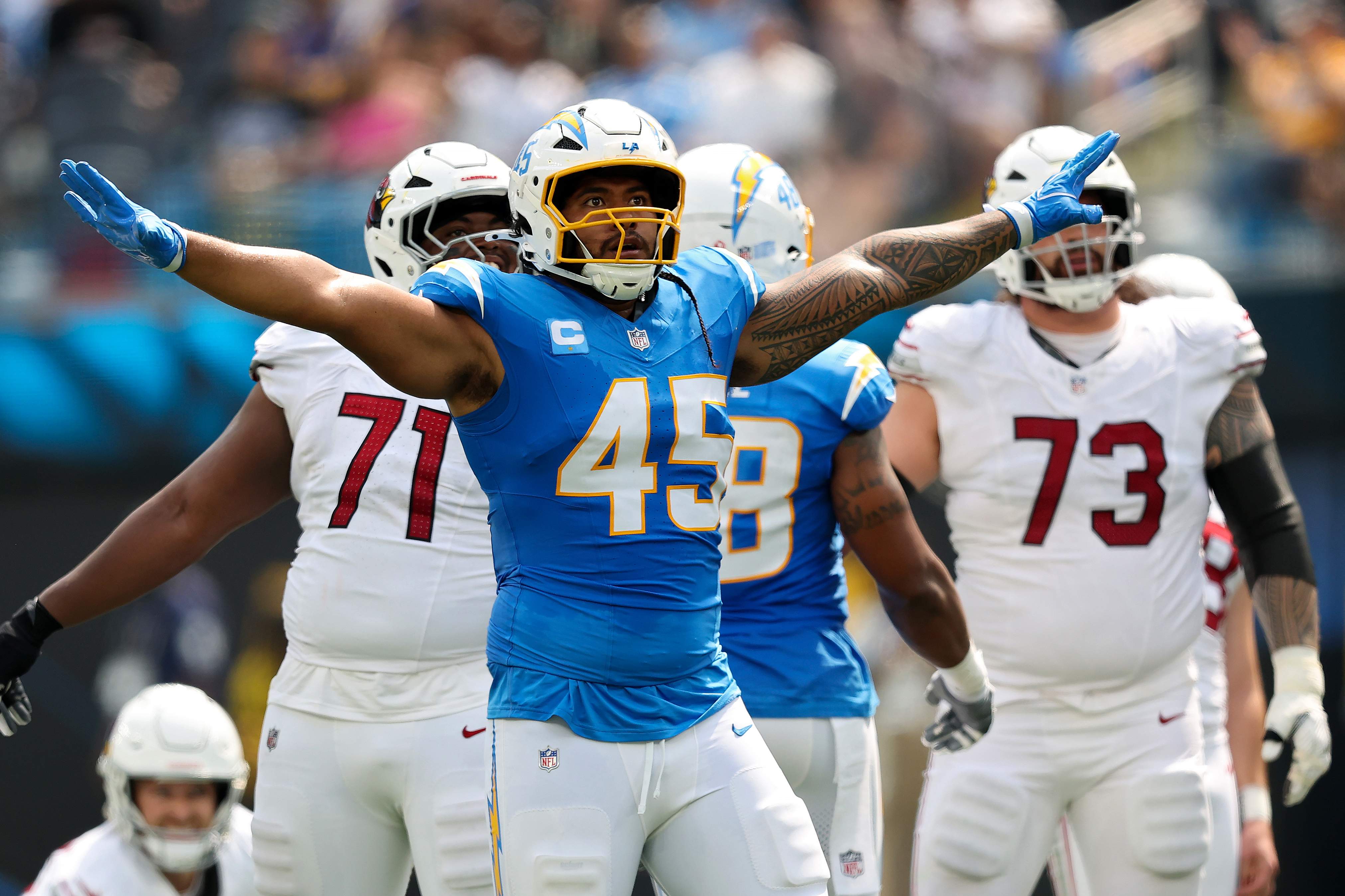 Arizona Cardinals v Los Angeles Chargers