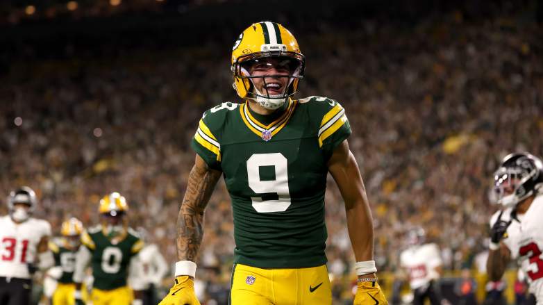 Green Bay Packers wide receiver Christian Watson has been named a dark-horse candidate to win NFL Offensive Player of the Year.
