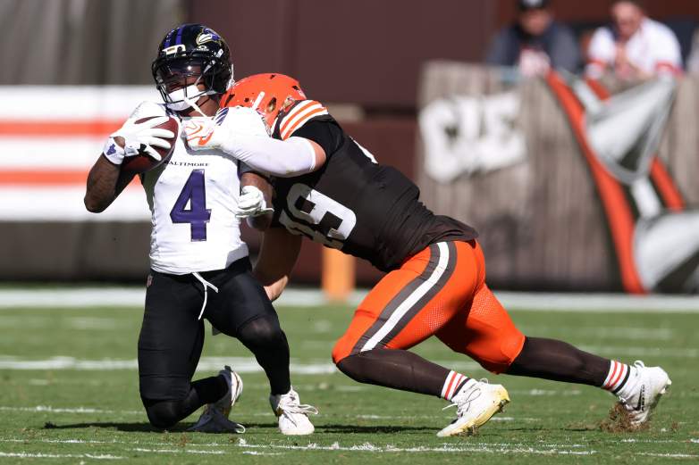 Baltimore Ravens v Cleveland Browns