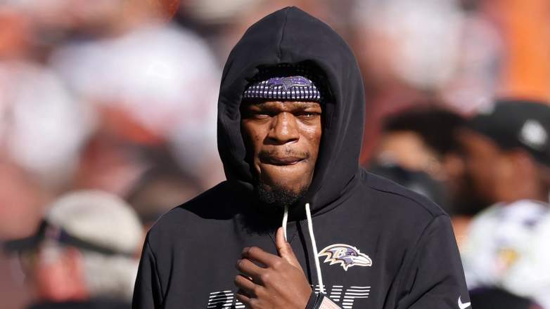 Baltimore Ravens quarterback Lamar Jackson