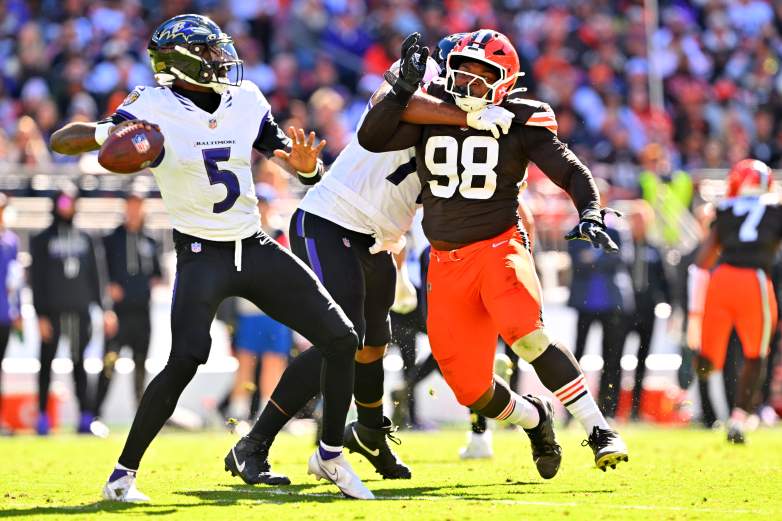 Baltimore Ravens v Cleveland Browns